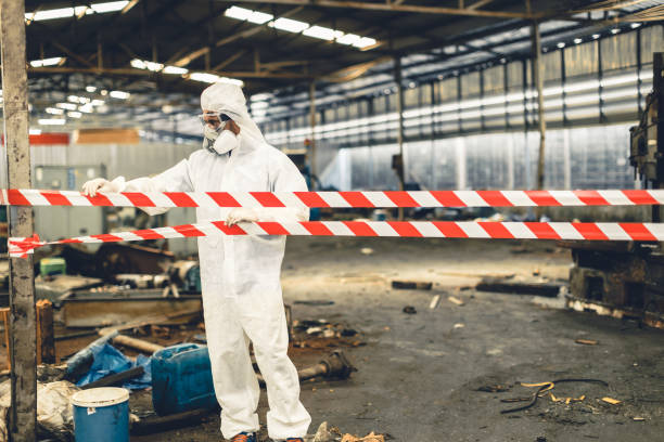 Professional Biohazard technician working in Fulton, NY